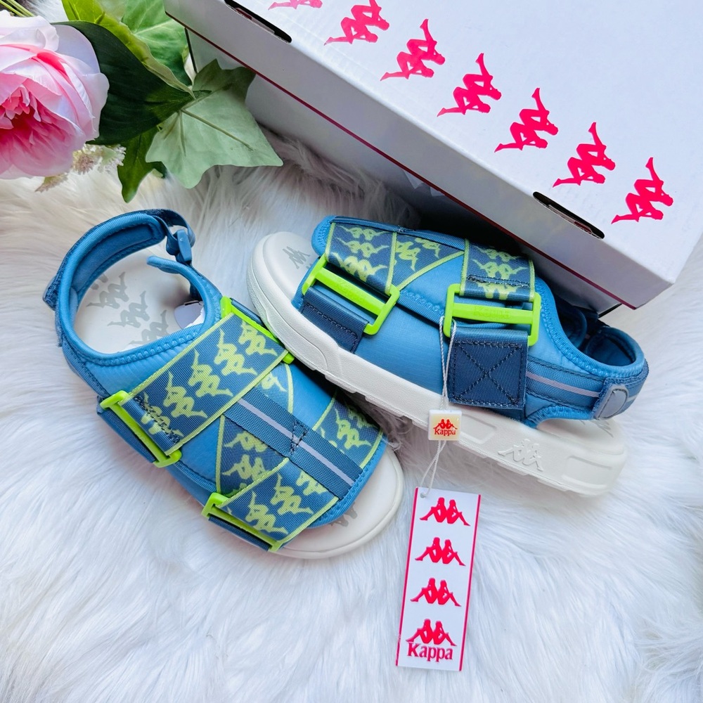 Kappa Blue Lime Mitel 2 Sandals